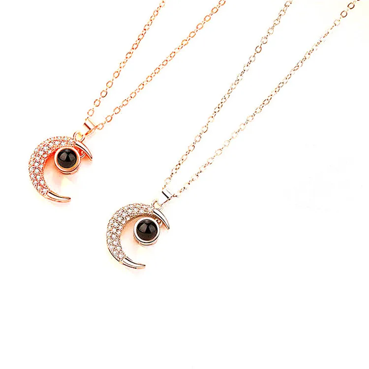 new-designed 925 Sterling Silver 18 K Gold Plated Pendant chain pendant silver jewelry Half Moon Necklaces, Picture color
new-designed 925 Sterling Silver 18 K Gold Plated Pendant chain pendant silver jewelry Half Moon Necklaces, Picture color
