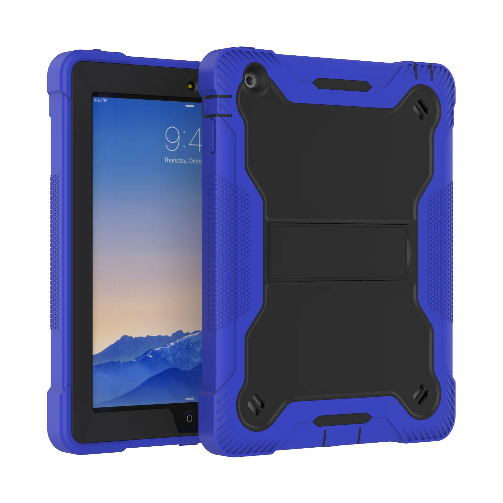 

Heavy Duty Rugged Armour Shockproof Covers Educational Kids Tablet Phone Case For Ipad 4 Case Kid, 8 colors