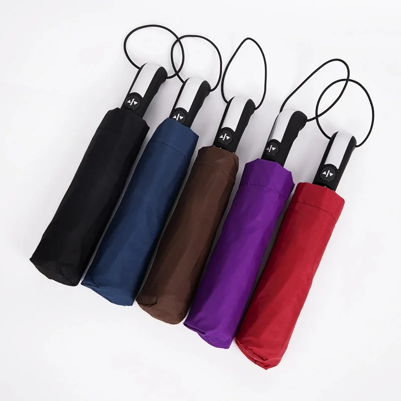 Good Quality Wholesale Custom Business 10 bones Windproof Automatic 3 Folding Umbrella With Logo, Pink blue black white
Good Quality Wholesale Custom Business 10 bones Windproof Automatic 3 Folding Umbrella With Logo, Pink blue black white
