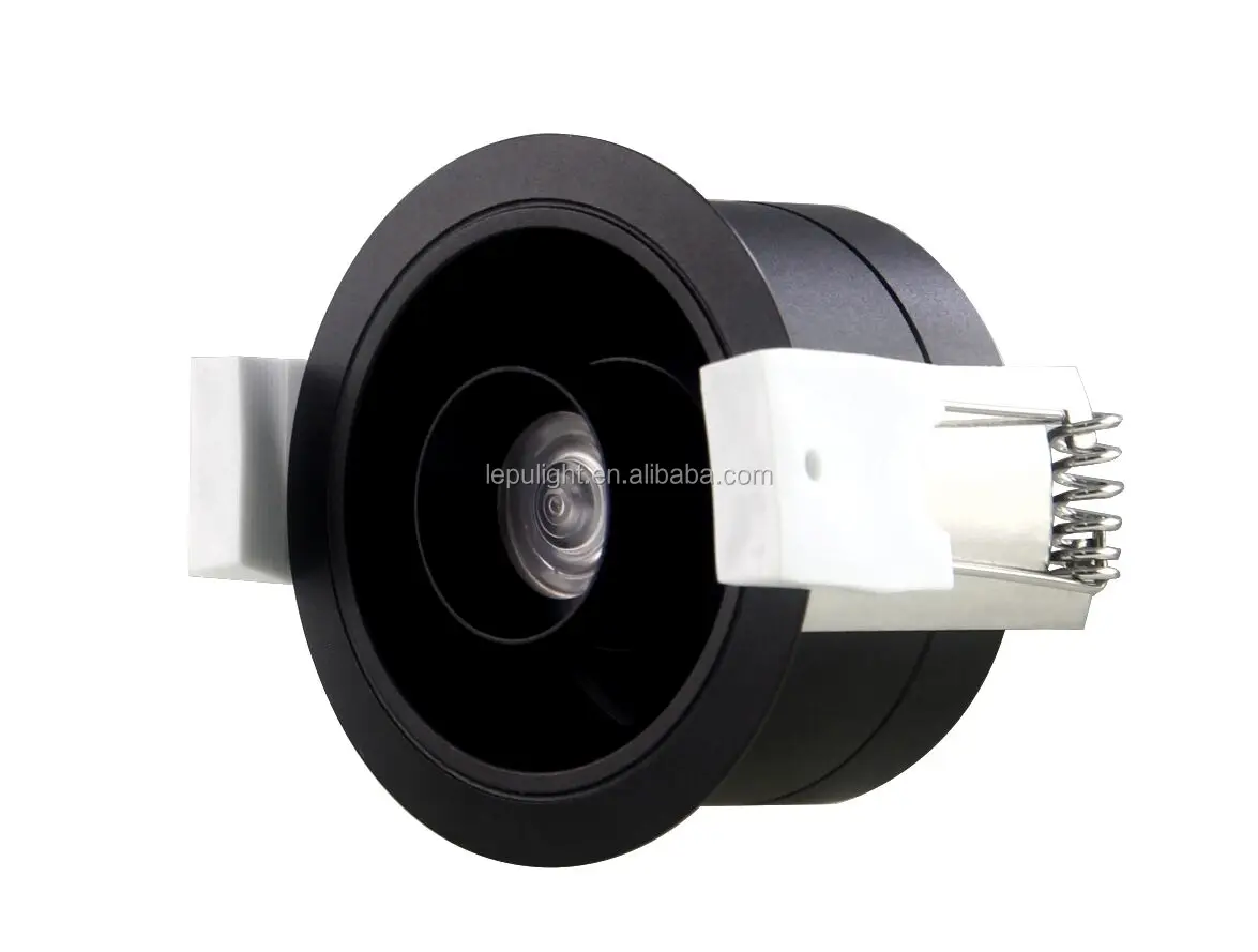 mini 3w led grille spot light with silver housing