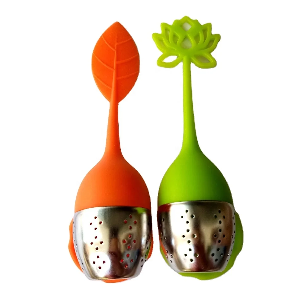 Creative Lotus Loose Tea Leaf Strainer Silicone Diffuser Stainless Steel Tea Infuser Filter
Creative Lotus Loose Tea Leaf Strainer Silicone Diffuser Stainless Steel Tea Infuser Filter