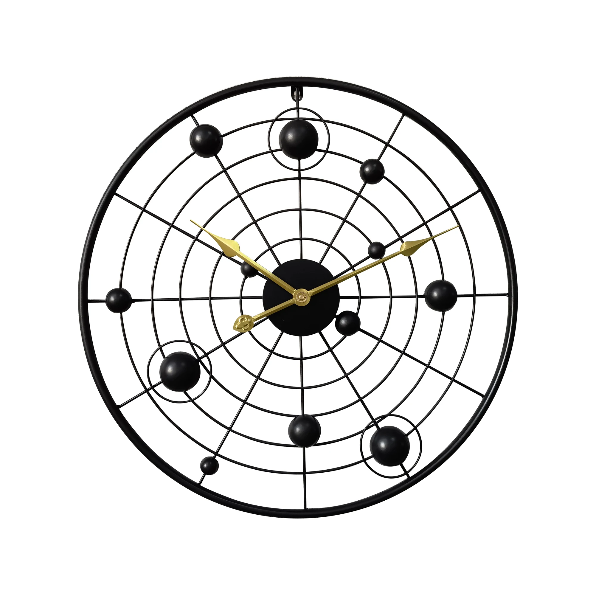 24inch Quiet Quartz Movement Mid Century Modern Decorative Infinity Instruments 15 inch Black Starburst Ball Wall Clock
24inch Quiet Quartz Movement Mid Century Modern Decorative Infinity Instruments 15 inch Black Starburst Ball Wall Clock