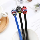 Novelty Cartoon Cat Claw Cute 0.5mm Black Plastic Gel Pen For School Office