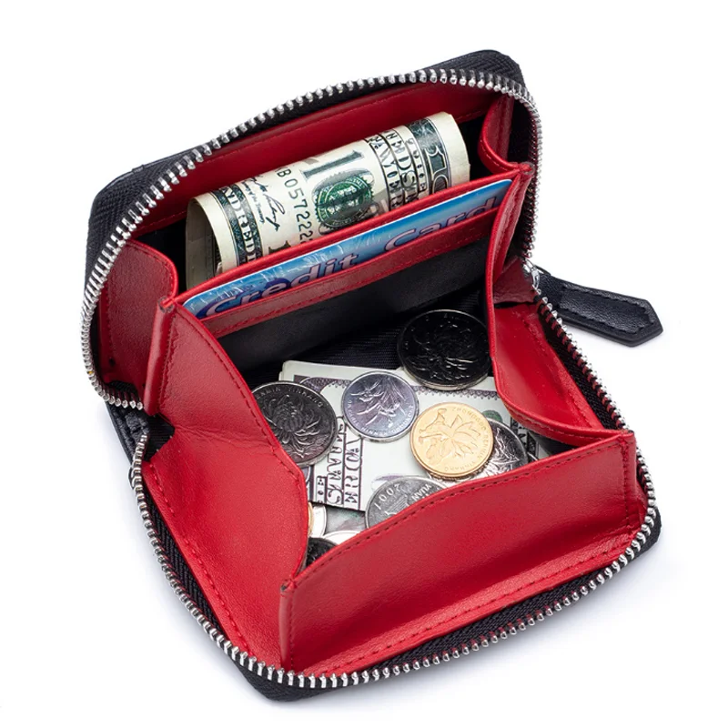 RFID coin purse zipper pouch bag mini customized genuine leather card holder wallet for women with zipper
RFID coin purse zipper pouch bag mini customized genuine leather card holder wallet for women with zipper