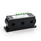 three phase smart current transmitter output 0-10v ac split core current transducer 4-20ma working