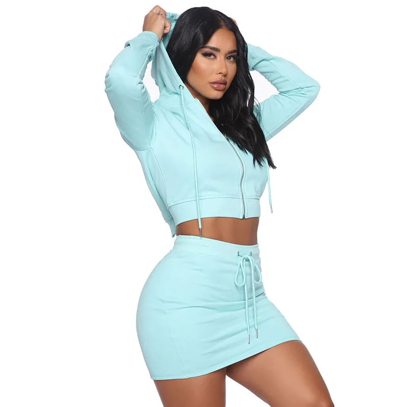 RaHB918 Tracksuit long sleeve two piece skirt set women clothing top wrap skirts 2 Piece sportswear leisure daily, Shown
RaHB918 Tracksuit long sleeve two piece skirt set women clothing top wrap skirts 2 Piece sportswear leisure daily, Shown