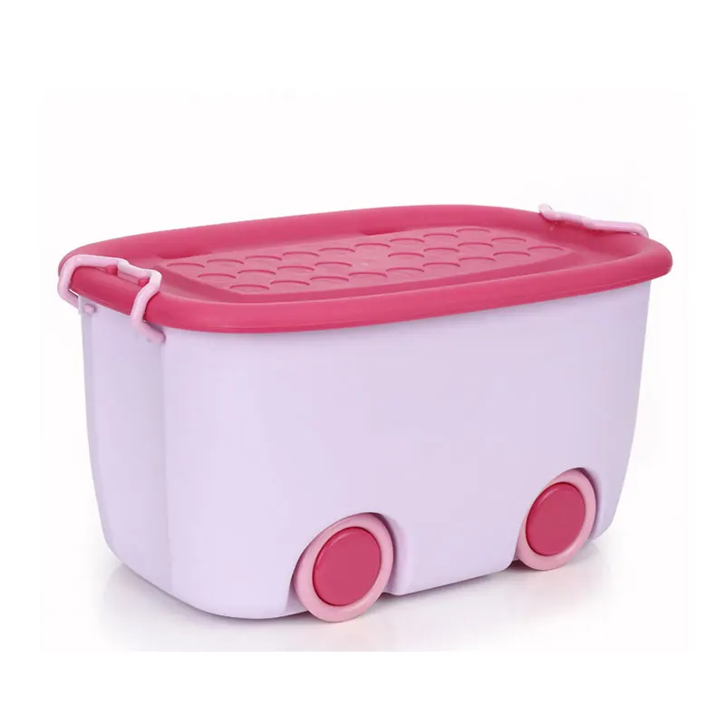 Baby Kids Toy Color Wheel Organizer Container Storage Box Plastic Basket bedthroon car tool box