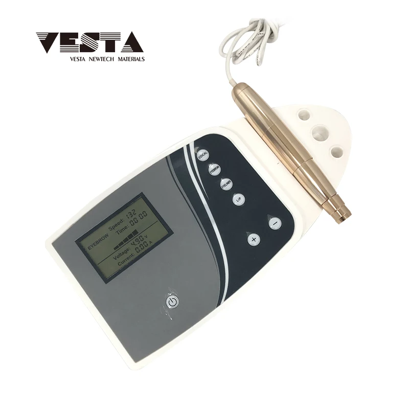 Vesta 2022 Hot Sale LCD Digital Permanent Makeup Tattoo Machine, As the pictures show
Vesta 2022 Hot Sale LCD Digital Permanent Makeup Tattoo Machine, As the pictures show