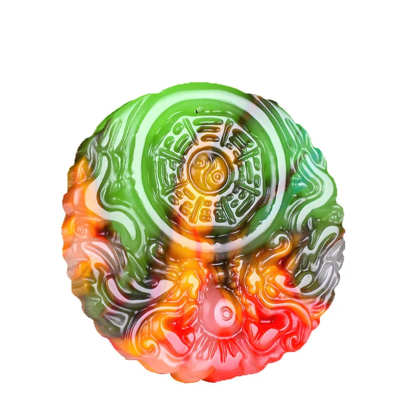 Color Jade Dragon Pendant Chinese Jadeite Necklace Jewelry Women Natural Fashion Gifts Carved Charm Amulet Men Bagua
Color Jade Dragon Pendant Chinese Jadeite Necklace Jewelry Women Natural Fashion Gifts Carved Charm Amulet Men Bagua