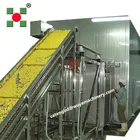Fluidized Quick Freezer and IQF Potato Chips production line Frozen French Fries