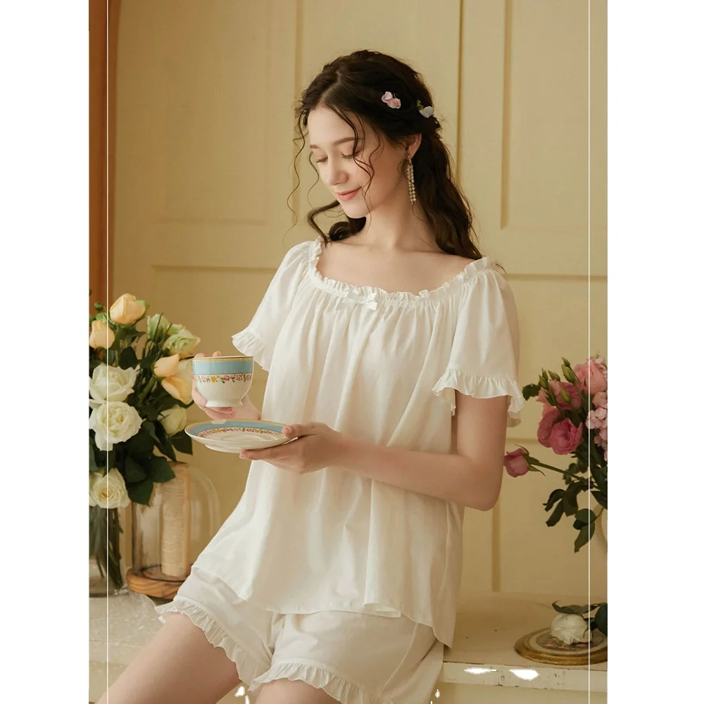 2020 New Arrival Cute Cotton Comfortable Women Lady Home Wear Pajamas Set Sleepwear
2020 New Arrival Cute Cotton Comfortable Women Lady Home Wear Pajamas Set Sleepwear