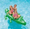 Summer Hot Sale Inflatable crocodile Floating Island Swimming Pool Inflatable Water Toy floating PVC