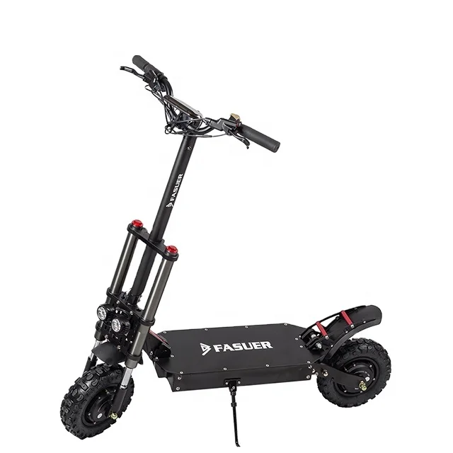 Fasuer Dual Motor 11 Inch Two Wheel Electric Scooter 60V 2400W Off-road Electric Scooter For Adult
Fasuer Dual Motor 11 Inch Two Wheel Electric Scooter 60V 2400W Off-road Electric Scooter For Adult