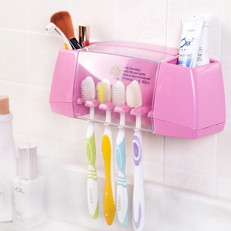 2 In 1 Suction Wall Toothbrush Holder Toothpaste Holder Suit Storage Dust Cover Toothbrush Holder Bathroom Toolsn H505
2 In 1 Suction Wall Toothbrush Holder Toothpaste Holder Suit Storage Dust Cover Toothbrush Holder Bathroom Toolsn H505