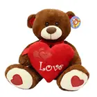 Big Bear plush stuffed animal custom teddy bear plush toy Valentine teddy bear