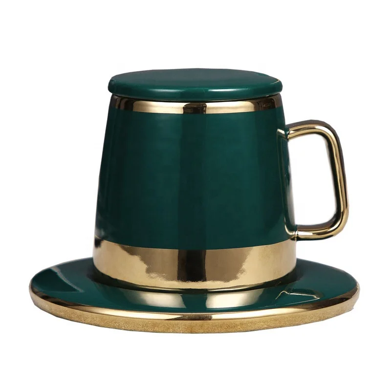 Nordic Cup Trace in Gold Ceramic Green Mug Gift High Quality Office Coffee Mugs, As photo
Nordic Cup Trace in Gold Ceramic Green Mug Gift High Quality Office Coffee Mugs, As photo