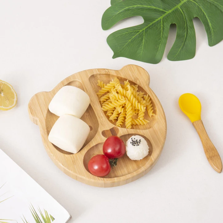 Hot Selling Health Children Dish Bamboo Plate Spoon Lion Design Bamboo Plate For Baby
Hot Selling Health Children Dish Bamboo Plate Spoon Lion Design Bamboo Plate For Baby