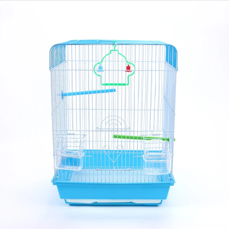 Hot selling small and medium-sized simple wire bird cages in a variety of colors, Red, green, blue
Hot selling small and medium-sized simple wire bird cages in a variety of colors, Red, green, blue