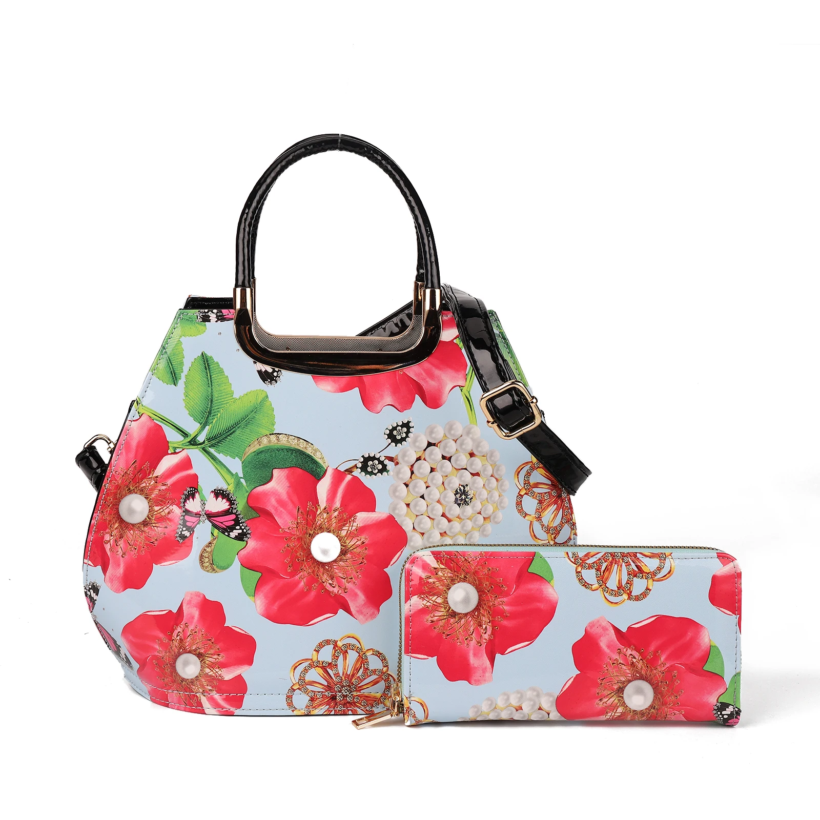 HEC High Quality Different Colors Handbag Sets for women Fashion Pu Leather Purse and Handbag
HEC High Quality Different Colors Handbag Sets for women Fashion Pu Leather Purse and Handbag