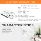 Compact Fluorescent Light Fluorescent Light 2D38w 28W 2D Compact Fluorescent Lamp Tube Fluorescent Light 6500k