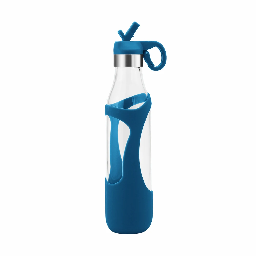 Patented Cola Glass Water Bottle Unbreakable High Borosilicate Glass Sport Water Bottles with Silicone Sleeve Custom Logo, Customized color
Patented Cola Glass Water Bottle Unbreakable High Borosilicate Glass Sport Water Bottles with Silicone Sleeve Custom Logo, Customized color