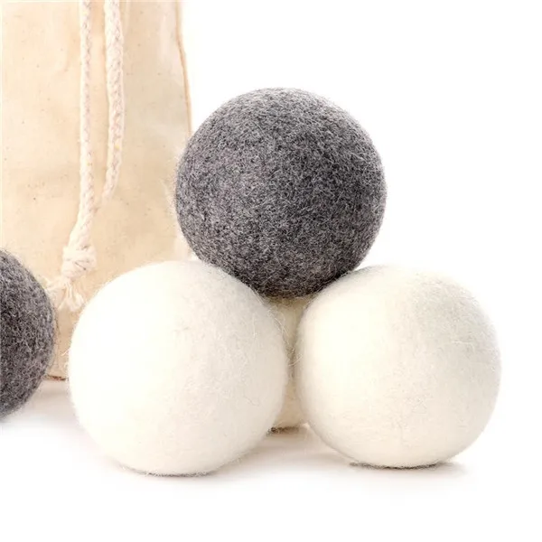 100% New Zealand 6packed wool dryer balls with in cotton bag dryer balls, Custom color
100% New Zealand 6packed wool dryer balls with in cotton bag dryer balls, Custom color