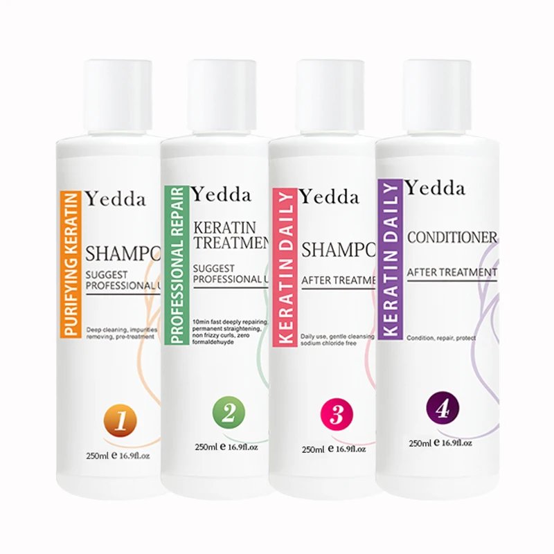 Formaldehyde free keratin straightening hair treatment set for guangzhou l&y 
Formaldehyde free keratin straightening hair treatment set for guangzhou l&y