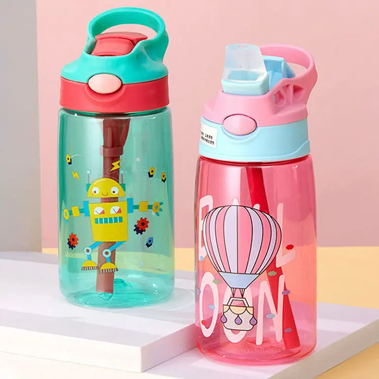 Kindergarten Baby Use Plastic Material Child Cartoon Children Water Bottle Straw Cup
Kindergarten Baby Use Plastic Material Child Cartoon Children Water Bottle Straw Cup