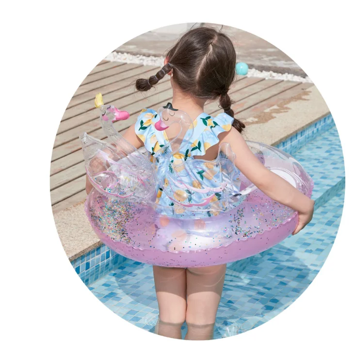 Thickened Sequined Swan Swimming Ring Baby Inflatable Seat Anti-rollover Children Swimming Ring Armpit Ring, As pic
Thickened Sequined Swan Swimming Ring Baby Inflatable Seat Anti-rollover Children Swimming Ring Armpit Ring, As pic