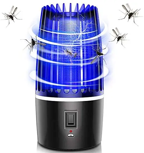 2 in 1 Camping Lantern Lights Shock Type Bug Zapper Rechargeable USB Mosquito Killer Lamp for Indoor Outdoor Camping Emergency
2 in 1 Camping Lantern Lights Shock Type Bug Zapper Rechargeable USB Mosquito Killer Lamp for Indoor Outdoor Camping Emergency