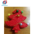 Small kids hair clip with christmas tree design
