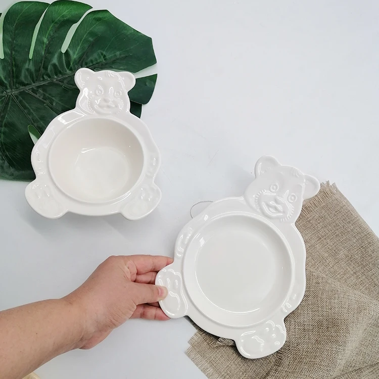 Ceramic Bear Shape Steamed Egg Bowl Household Baking Oven Tableware Porcelain Salad Dessert Baking Bowl Kitchen Tools
Ceramic Bear Shape Steamed Egg Bowl Household Baking Oven Tableware Porcelain Salad Dessert Baking Bowl Kitchen Tools