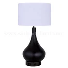 UL CUL Approved Hotel Table Lamp Modern Painting Black T20450