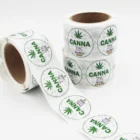 Packaging Customization Custom Logo Printing Label Round Sticker Roll Factory Price