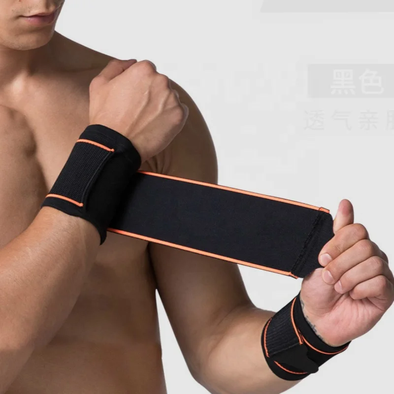 High Elastic Compression Wrist Sleeve Sport Hand Bandage Wristband Tennis Gym Wrist Strap, Black
High Elastic Compression Wrist Sleeve Sport Hand Bandage Wristband Tennis Gym Wrist Strap, Black