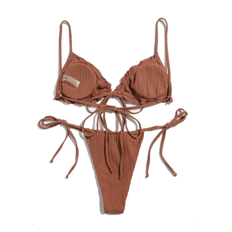 Women Swimsuit solid color split slim sexy swimsear bikini close-fitting high elasticity casual adult ladies beach skirt, Picture color
Women Swimsuit solid color split slim sexy swimsear bikini close-fitting high elasticity casual adult ladies beach skirt, Picture color