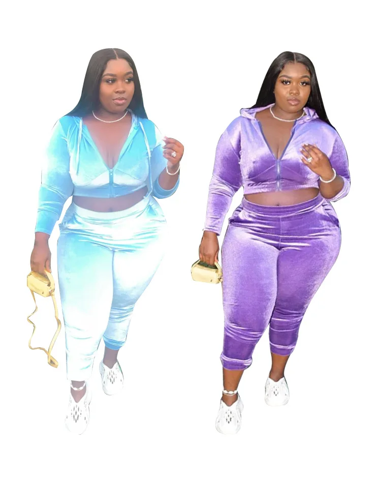 Autumn And Winter Plus Size Women Clothing Solid Color Hooded Casual 2 Piece Set Women, Picture
Autumn And Winter Plus Size Women Clothing Solid Color Hooded Casual 2 Piece Set Women, Picture