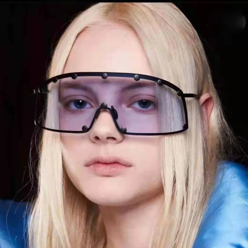 wholesale newest brand design oversized rimless rivet sunglass women shades retro big sunglssses men lentes de sol
wholesale newest brand design oversized rimless rivet sunglass women shades retro big sunglssses men lentes de sol