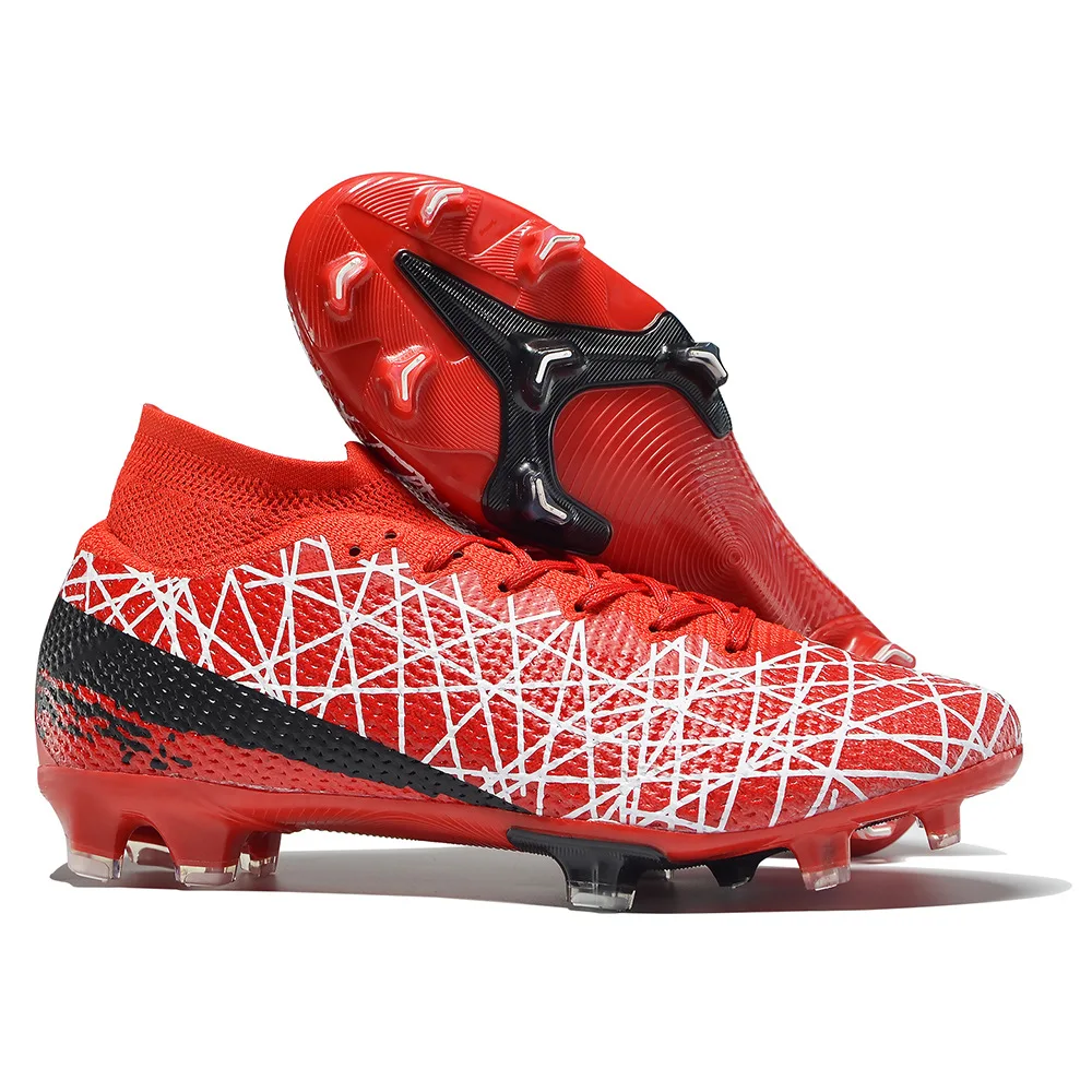 Speedmate football shoes trainers ag long spikes sports training shoes men's football soccer boots
Speedmate football shoes trainers ag long spikes sports training shoes men's football soccer boots