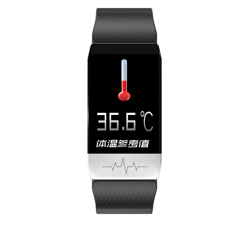 Heart Rate Blood Pressure Body Temperature Monitoring Smart Wristband Bracelet Fitness Tracker Band Watch
Heart Rate Blood Pressure Body Temperature Monitoring Smart Wristband Bracelet Fitness Tracker Band Watch
