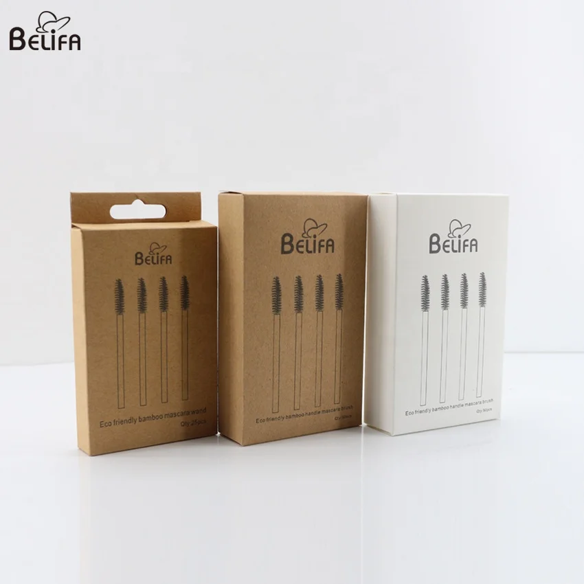 Belifa Private Label Eco Friendly Bamboo Handle Disposable Mascara Brush Eyelash Extensions Application Mascara Wand Makeup Tool, Customized color
Belifa Private Label Eco Friendly Bamboo Handle Disposable Mascara Brush Eyelash Extensions Application Mascara Wand Makeup Tool, Customized color