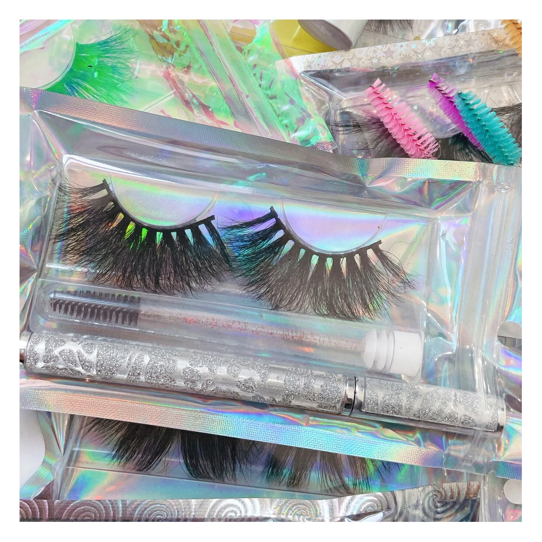 Qingdao eyelashes factory wholesale super fluffy eyelash 27mm lashes 100% real 3d mink eyelashes with custom packaging box, Black
Qingdao eyelashes factory wholesale super fluffy eyelash 27mm lashes 100% real 3d mink eyelashes with custom packaging box, Black