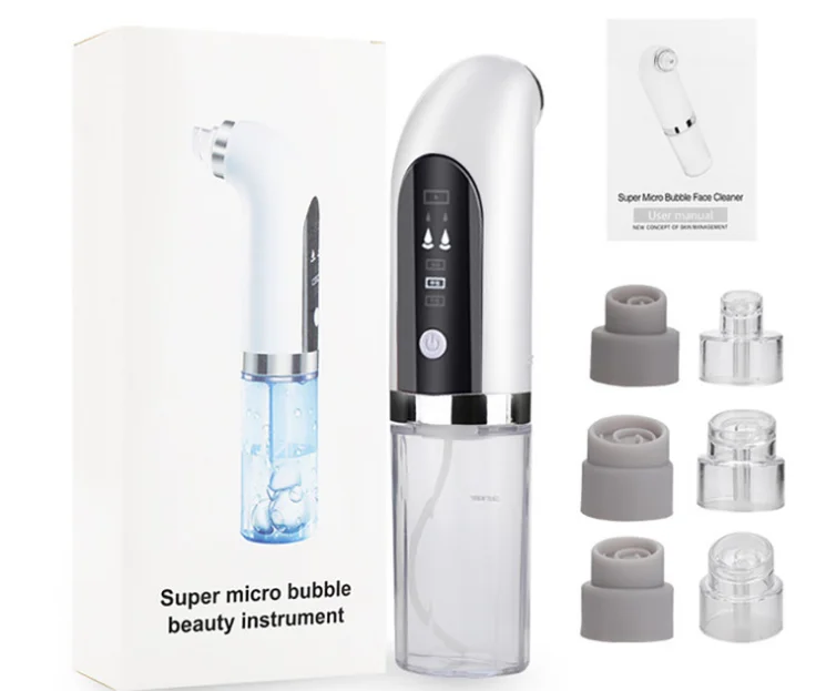 super micro bubble beauty instrument face whitehead blackhead remover blackhead instrument Cabeza negra
super micro bubble beauty instrument face whitehead blackhead remover blackhead instrument Cabeza negra