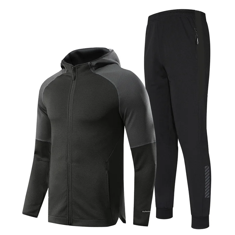 Fall Running Set Men Long Sleeve Jacket Sweatpants Sportswear Fitness Hoodies Sweatshirt Pants Gym Sports Suit Male Tracksuit
Fall Running Set Men Long Sleeve Jacket Sweatpants Sportswear Fitness Hoodies Sweatshirt Pants Gym Sports Suit Male Tracksuit