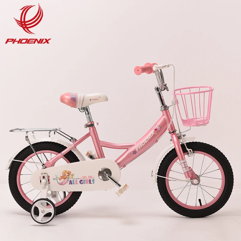 PHOENIX Children Bike 18 Inch Kids Bicycle With Training Wheels And Thickened Saddle Baby Bike
PHOENIX Children Bike 18 Inch Kids Bicycle With Training Wheels And Thickened Saddle Baby Bike