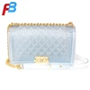 2019 Newest Pvc Transparent Shoulder Hand Bag Clear Jelly Lady Handbag Tote Bags