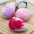 Supper Soft Mixed Color Beauty Make Up Puff Blending Sponge Applicator Marble makeup sponge