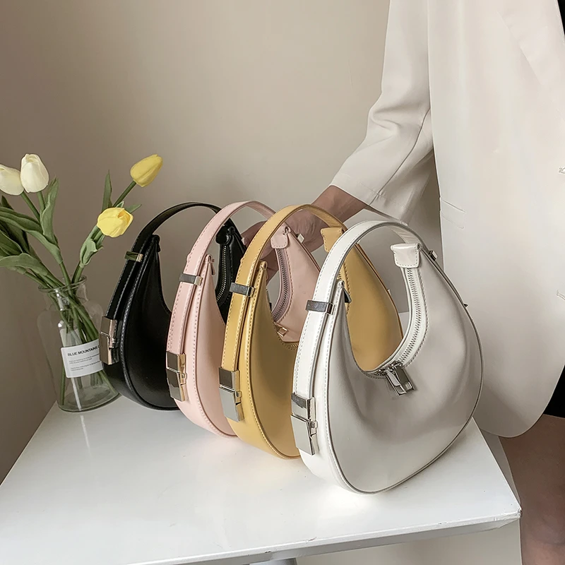 Half Moon Korean Style Pu Leather New Underarm Bag Elegant Ladies Wholesale Fall Small Handbag 2021, 4colors
Half Moon Korean Style Pu Leather New Underarm Bag Elegant Ladies Wholesale Fall Small Handbag 2021, 4colors
