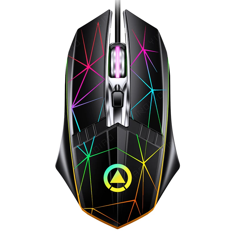 New Promotional Metal Roller 4 Keys RGB LED Wired Mouse 3200dpi Mechanical Optical Game Mouse
New Promotional Metal Roller 4 Keys RGB LED Wired Mouse 3200dpi Mechanical Optical Game Mouse