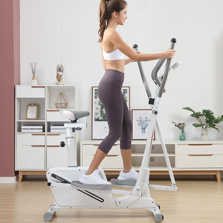 Home magnetic exercise bike indoor spinning mute treadle machine walking machine, Black, white
Home magnetic exercise bike indoor spinning mute treadle machine walking machine, Black, white